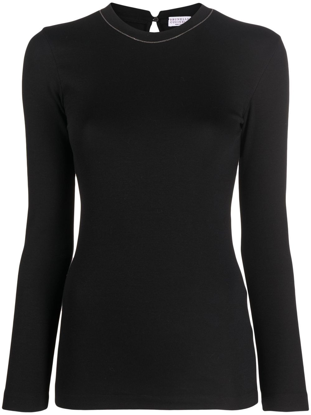 Brunello Cucinelli Women Cotton Crewneck Sweater BRUNELLO CUCINELLI