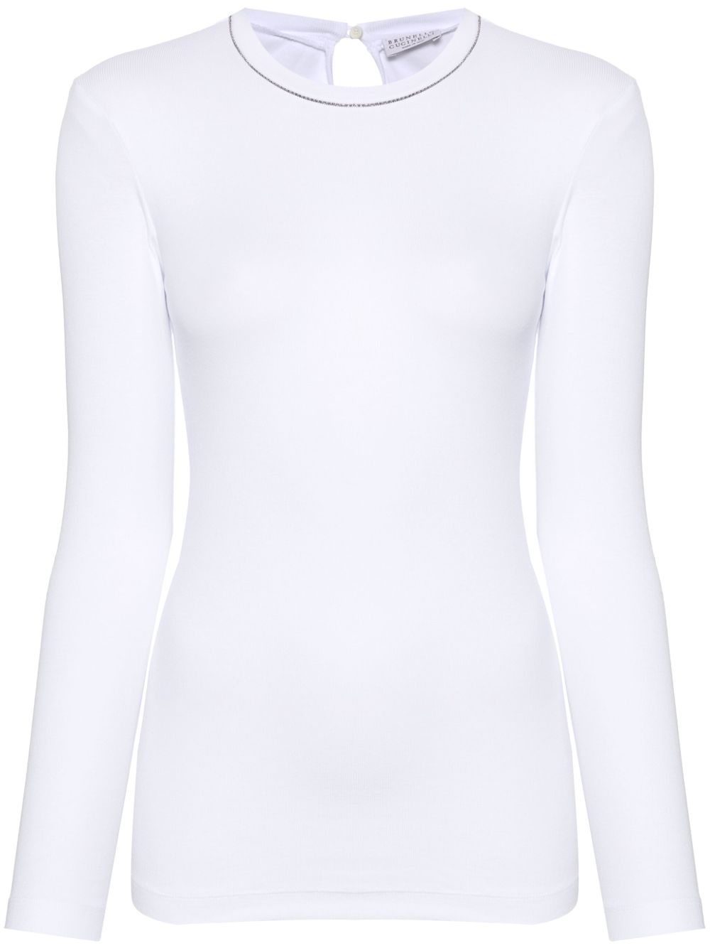 Brunello Cucinelli Women Cotton Crewneck Sweater BRUNELLO CUCINELLI
