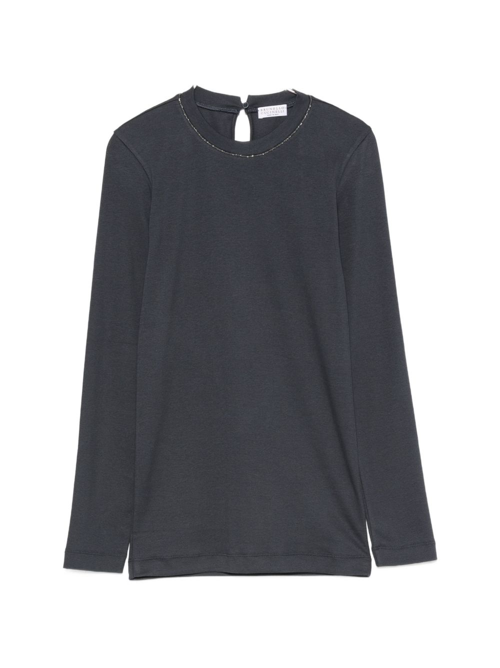 Brunello Cucinelli Women Cotton Crewneck Sweater BRUNELLO CUCINELLI