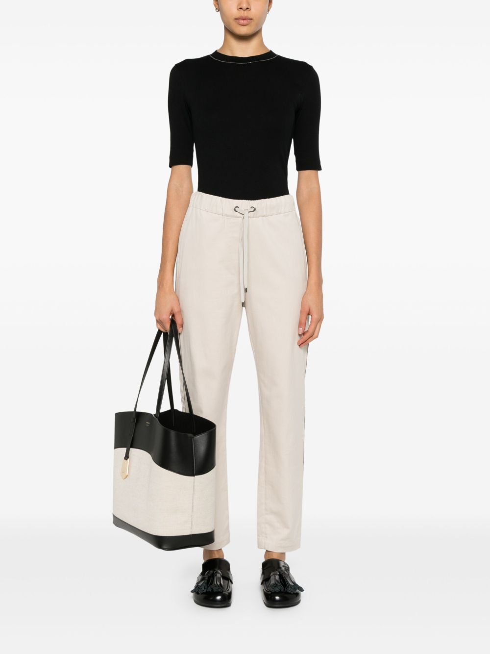 Brunello Cucinelli Women Cotton Crewneck Sweater BRUNELLO CUCINELLI