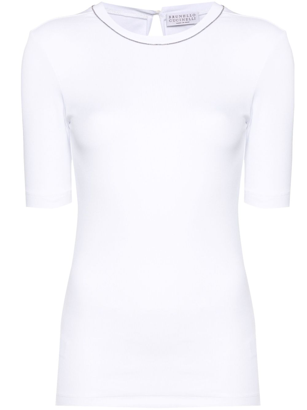 Brunello Cucinelli Women Cotton Crewneck Sweater BRUNELLO CUCINELLI