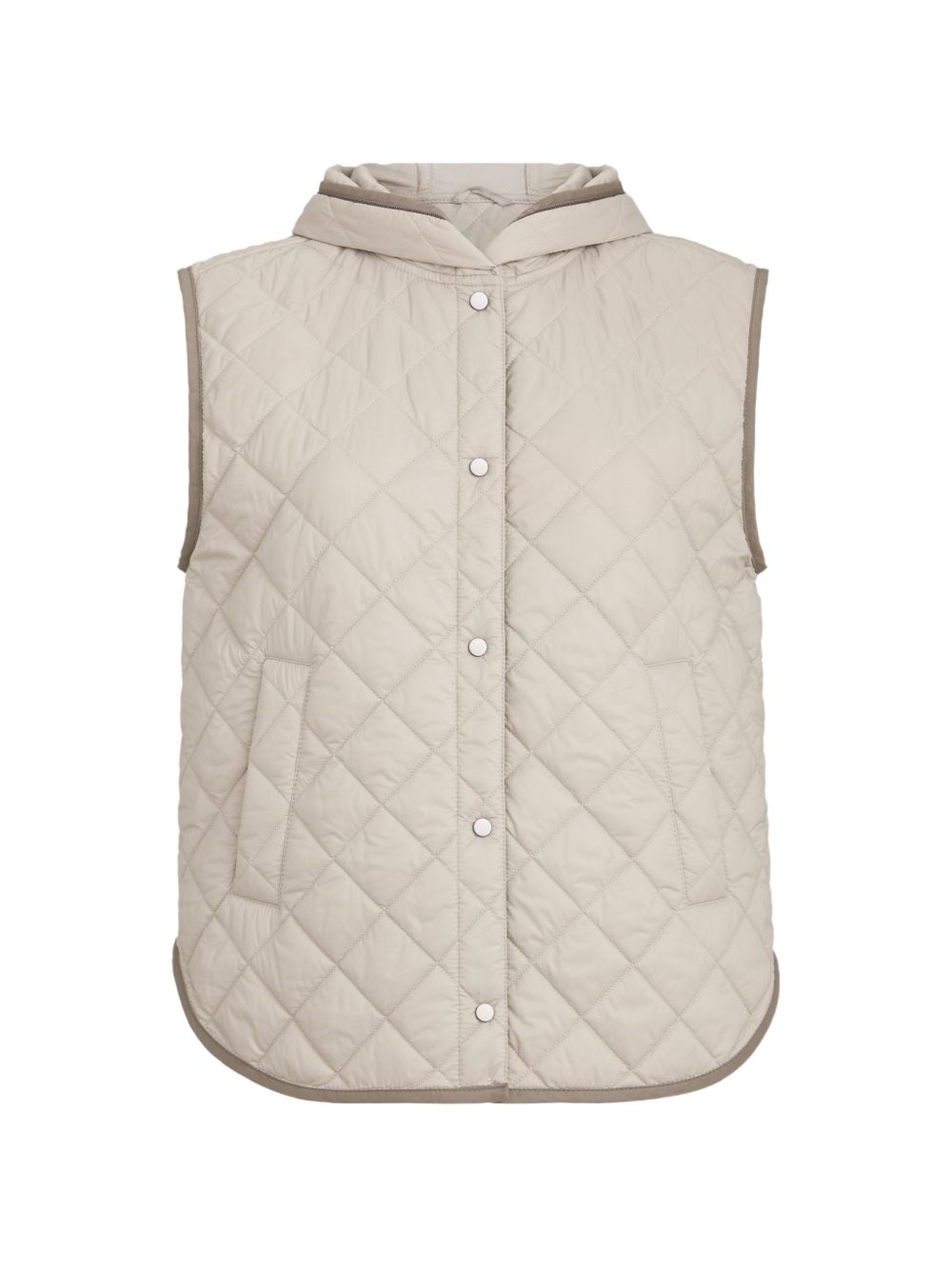 Brunello Cucinelli Women Quilted Down Vest BRUNELLO CUCINELLI