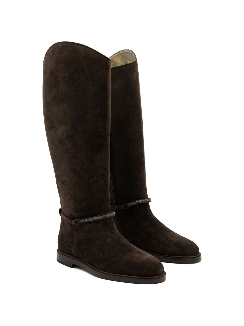 Brunello Cucinelli Women Leather Boots BRUNELLO CUCINELLI