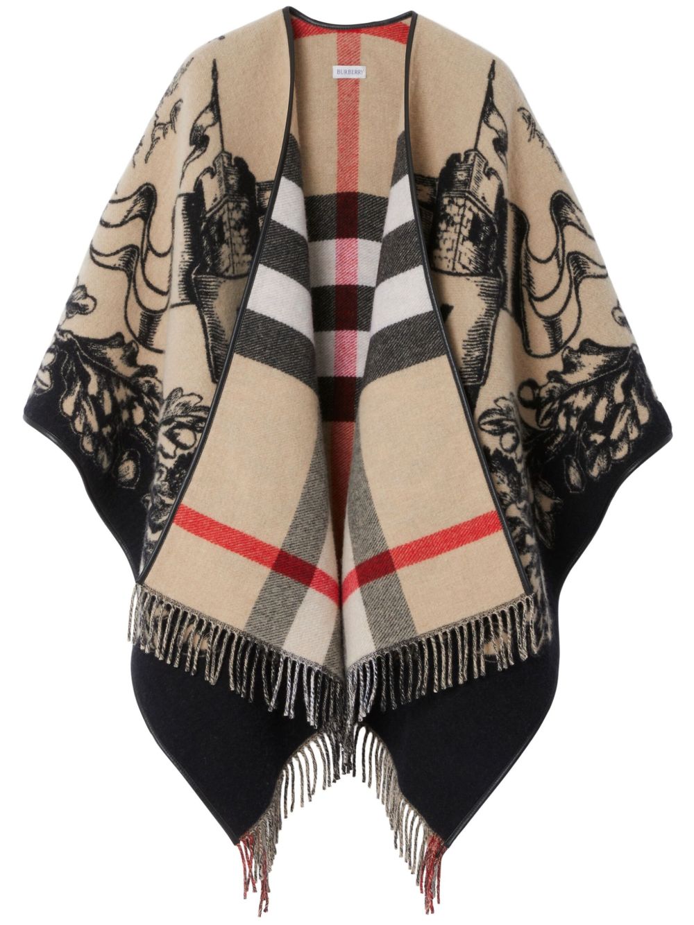 Burberry Women Wool Poncho