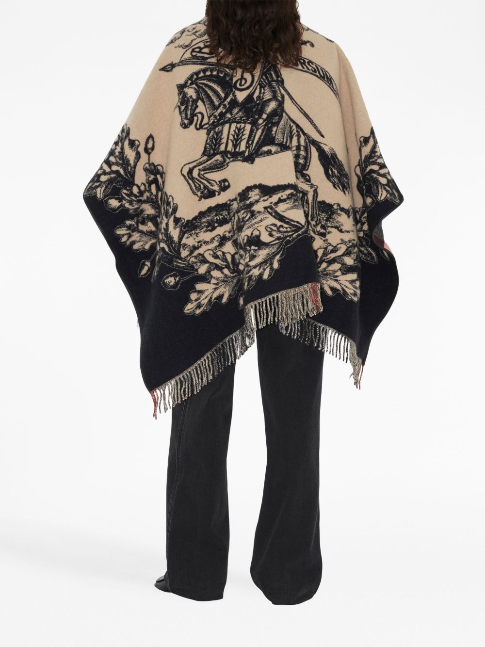 Burberry Women Wool Poncho
