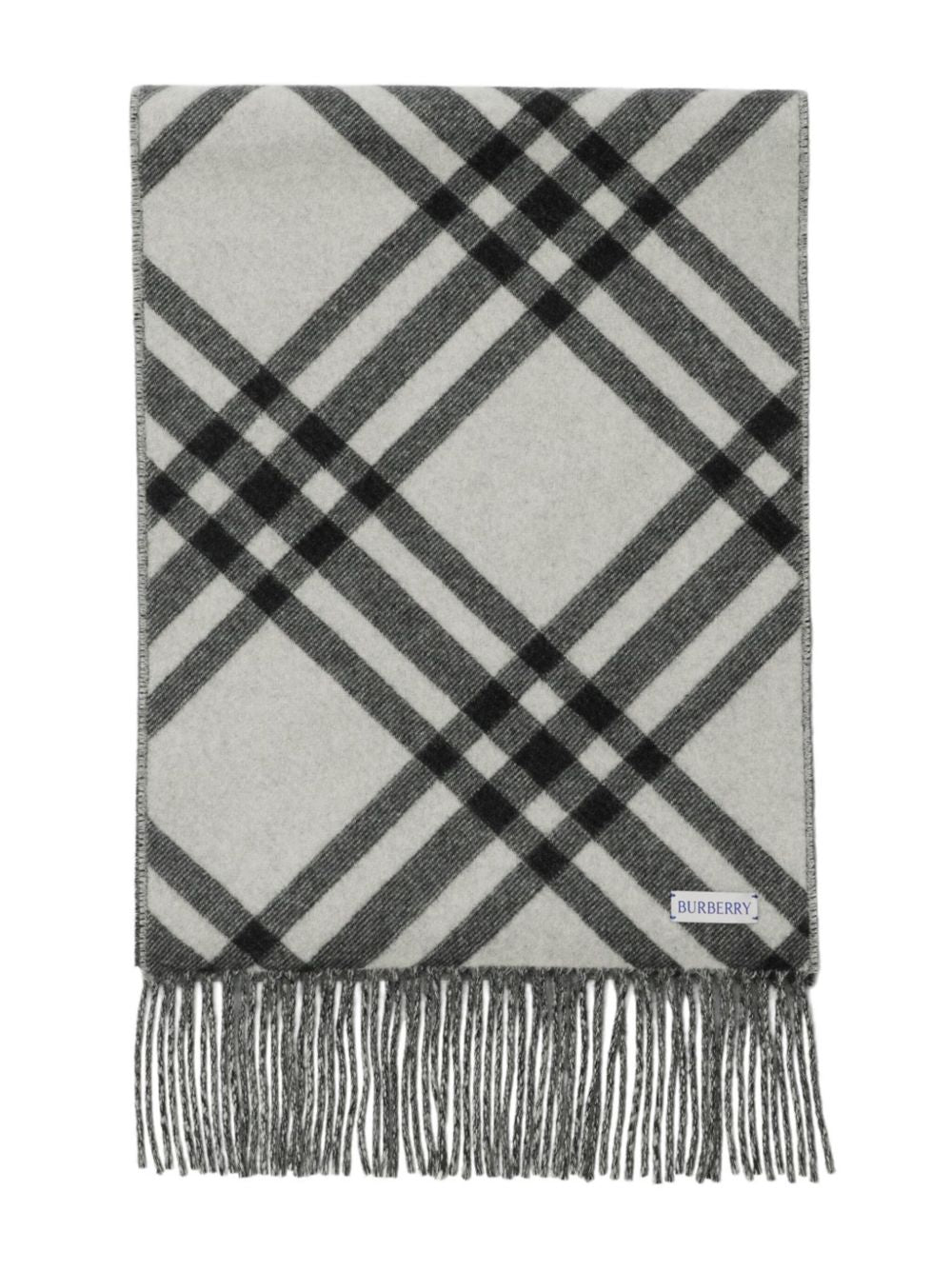 Burberry Men Check Cashmere Scarf BURBERRY
