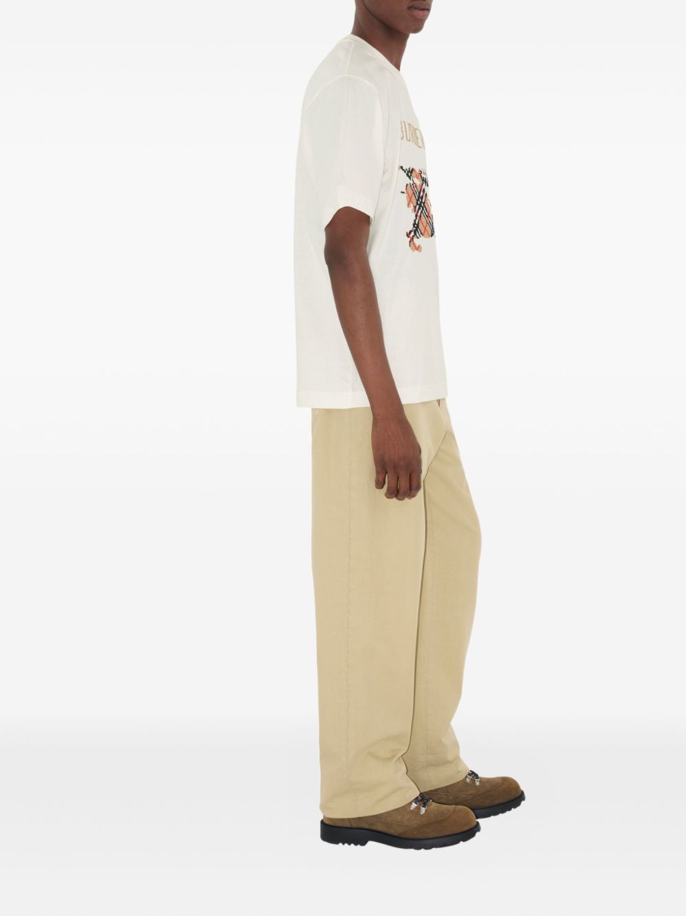 Burberry Men Logo Cotton T-Shirt BURBERRY