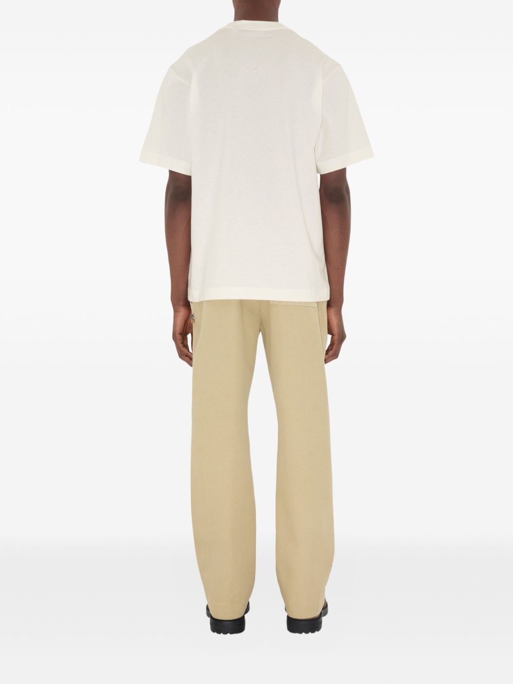 Burberry Men Logo Cotton T-Shirt BURBERRY