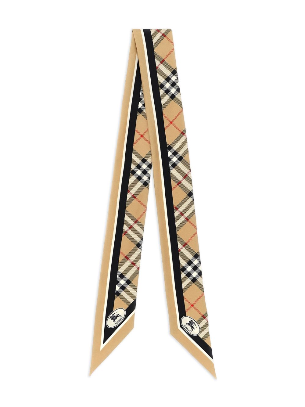 Burberry Women Check Wool Foulard BURBERRY