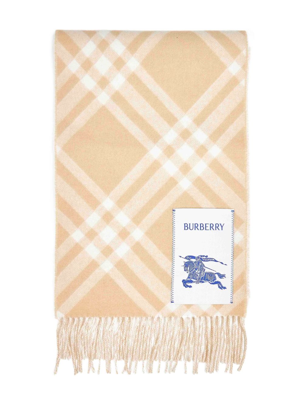 Burberry Men Check Cashmere Scarf BURBERRY