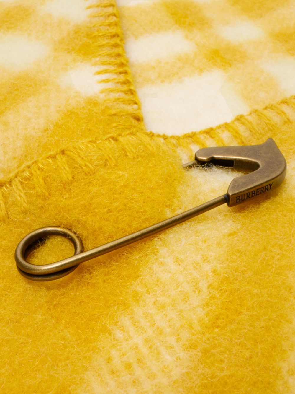 Burberry Men Wool Hooded Scarf BURBERRY