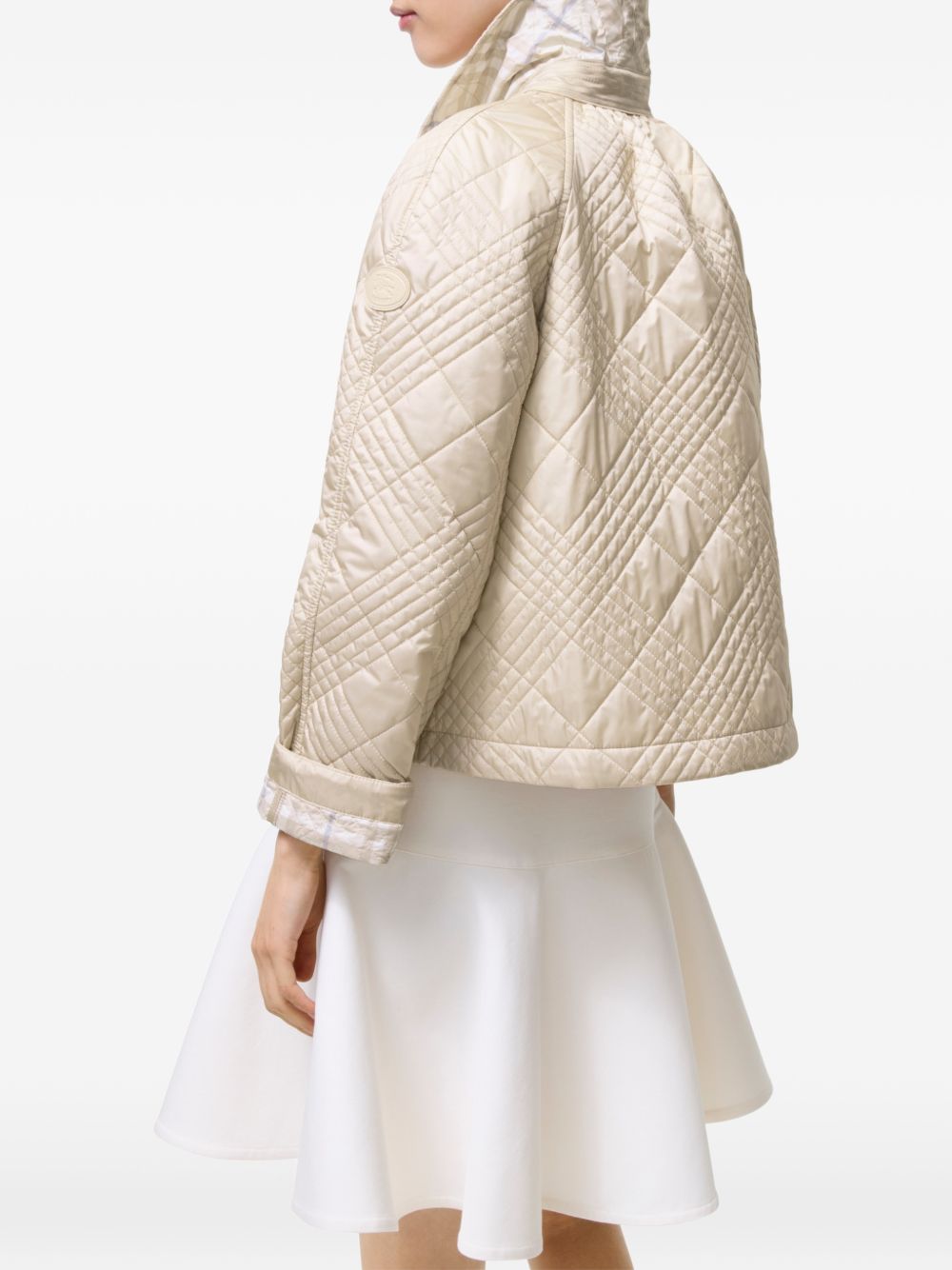 Burberry Women Nylon Quilted Jacket BURBERRY