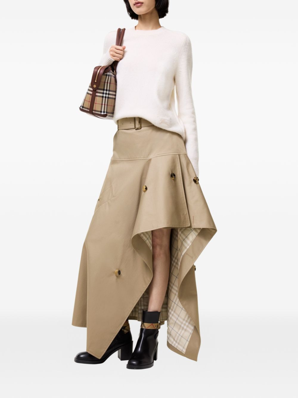 Burberry Women Cotton Long Skirt BURBERRY