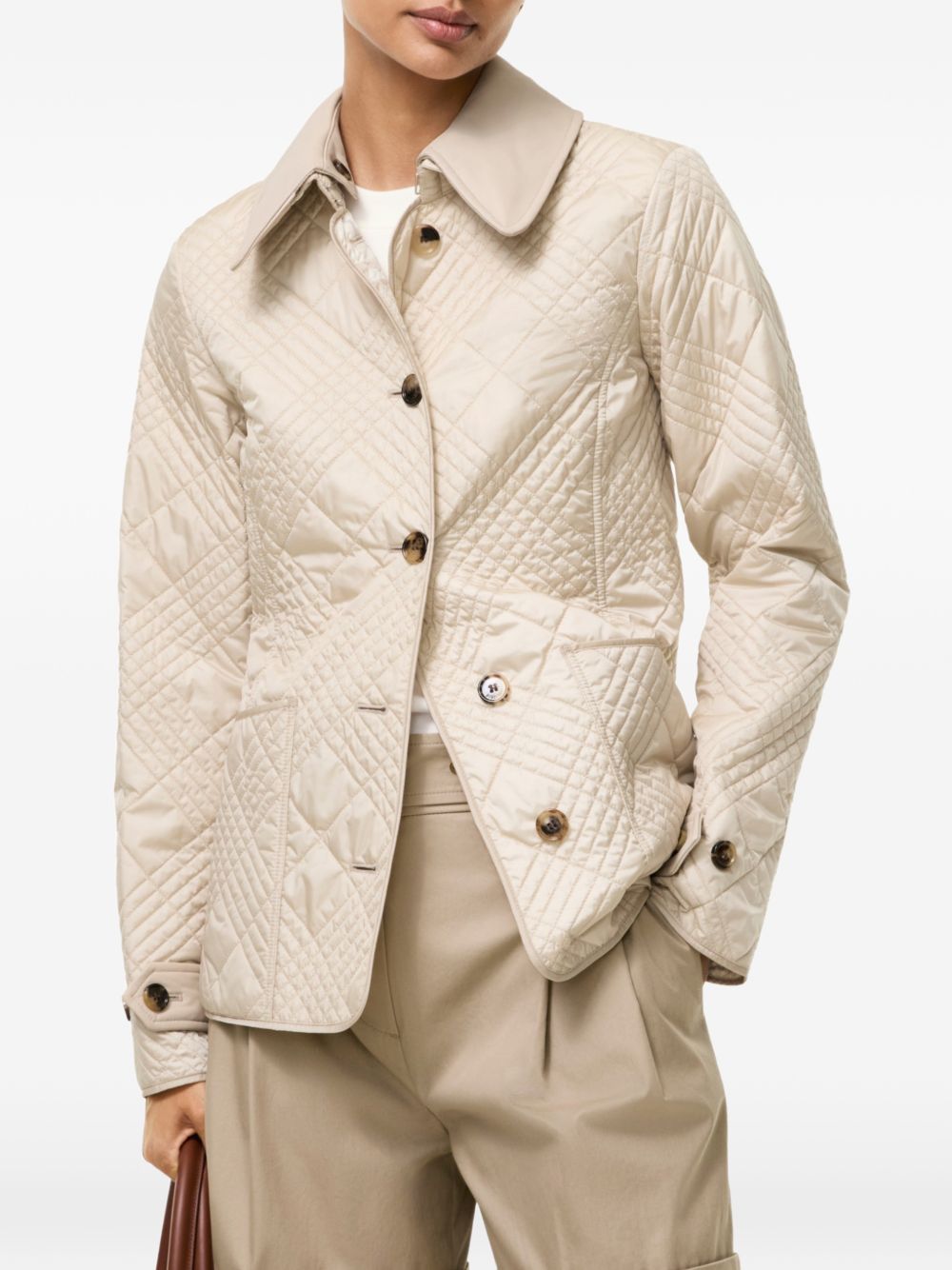 Burberry Women Fernleigh Nylon Jacket BURBERRY