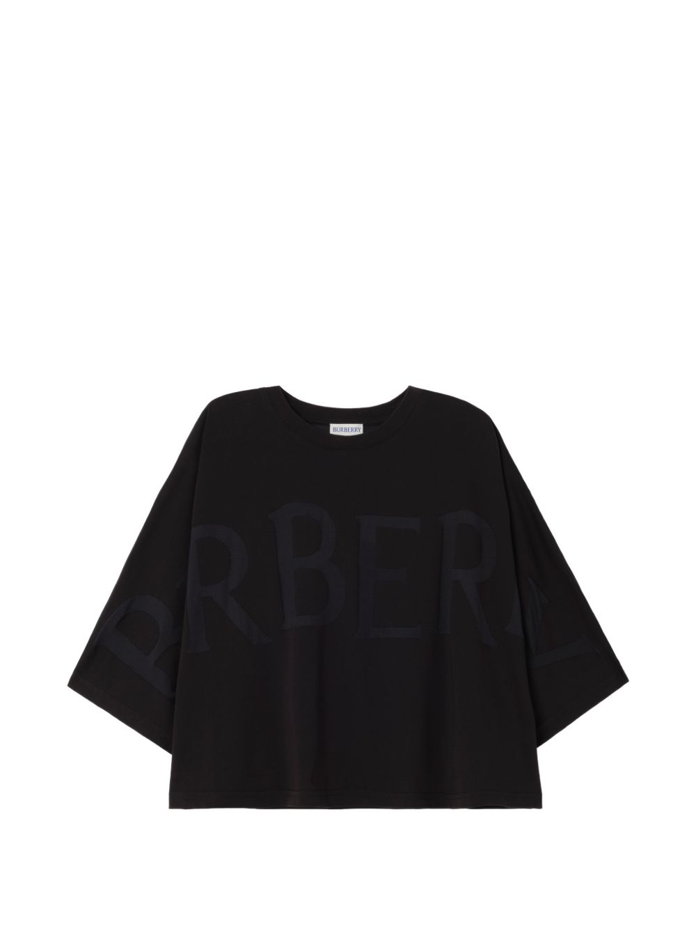 Burberry Women Logo Cotton T-Shirt