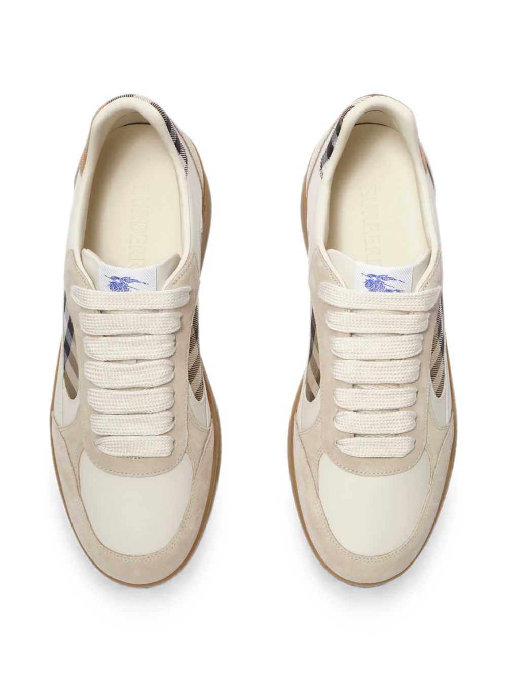 Burberry Men New Terrace Leather Sneakers BURBERRY