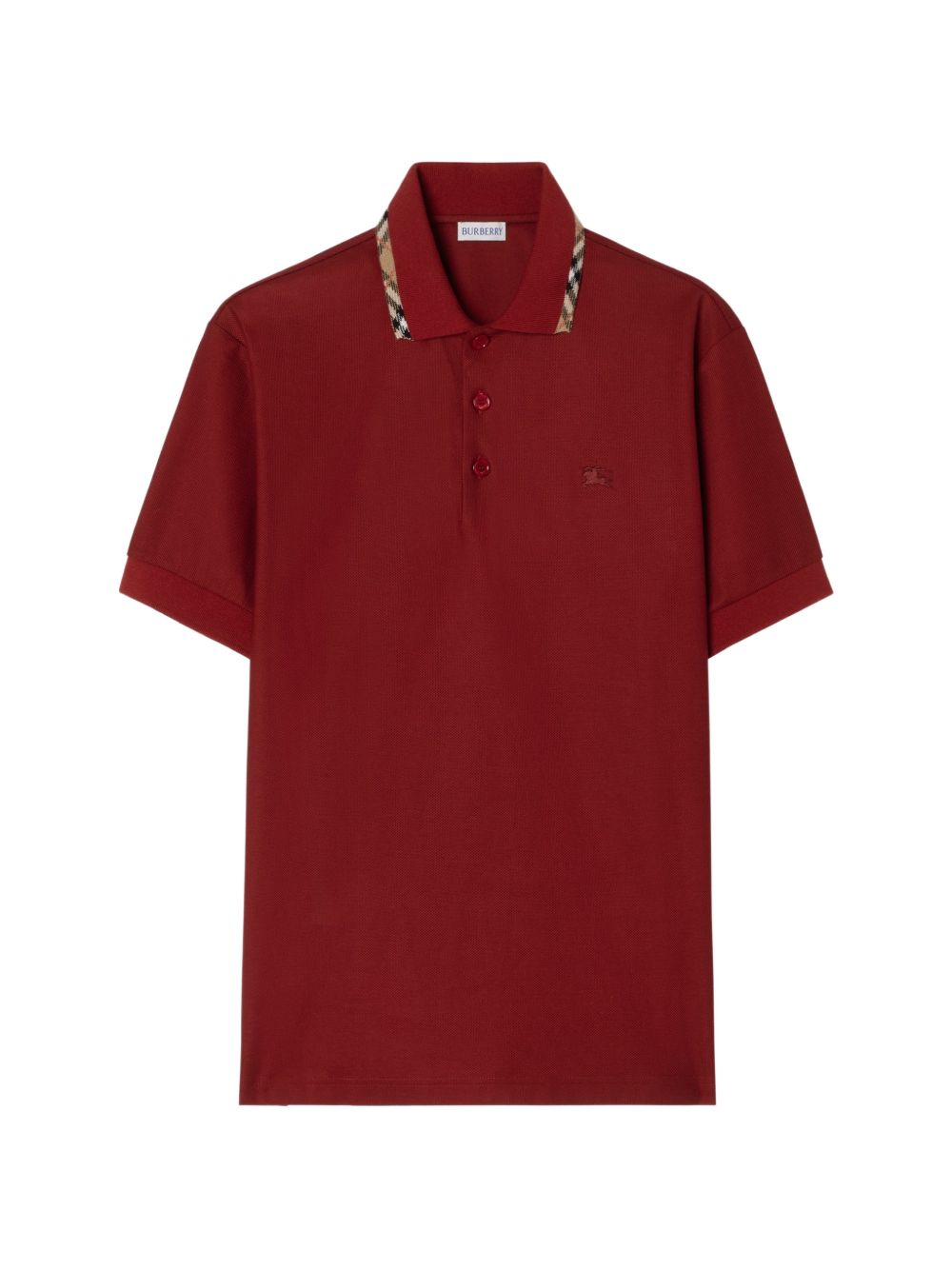 Burberry Men Logo Cotton Polo Shirt BURBERRY