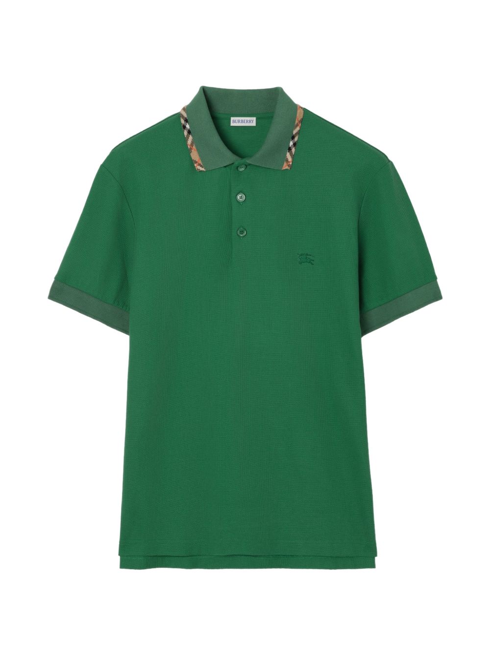 Burberry Men Logo Cotton Polo Shirt BURBERRY
