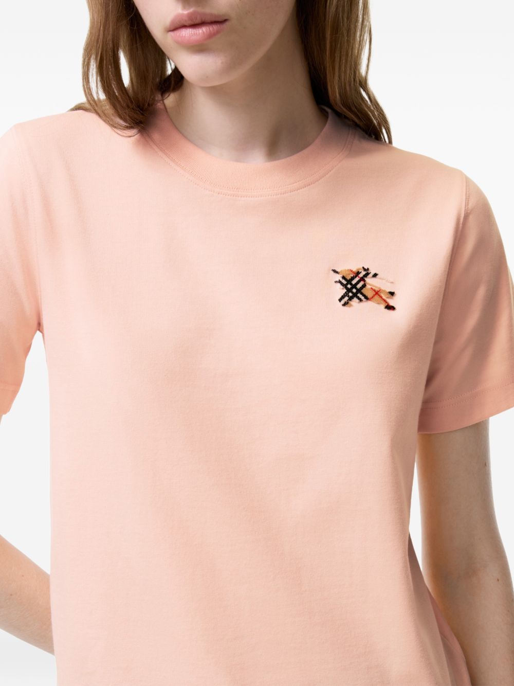 Burberry Women Logo Cotton T-Shirt BURBERRY