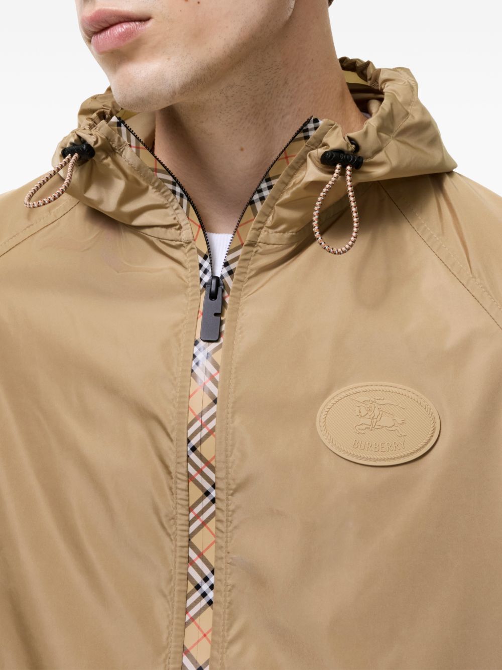 Burberry Men Clapton Nylon Blouson Jacket BURBERRY