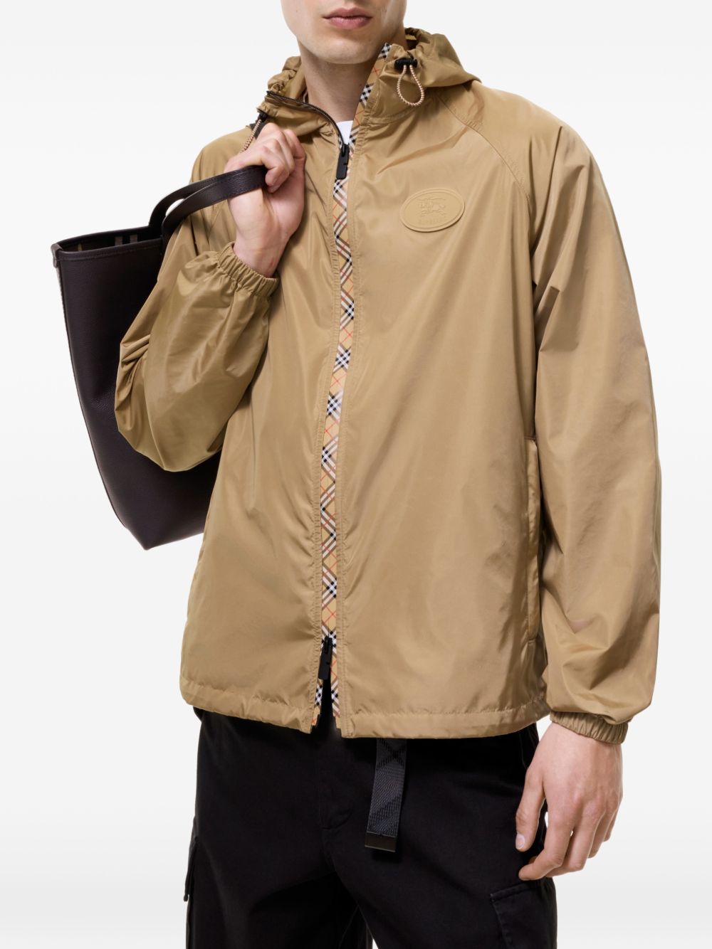 Burberry Men Clapton Nylon Blouson Jacket BURBERRY