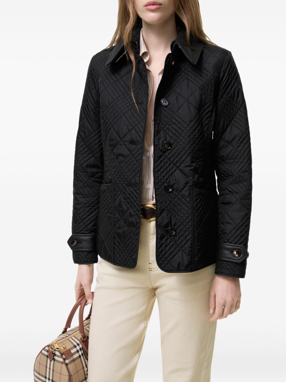 Burberry Women Fernleigh Nylon Jacket BURBERRY