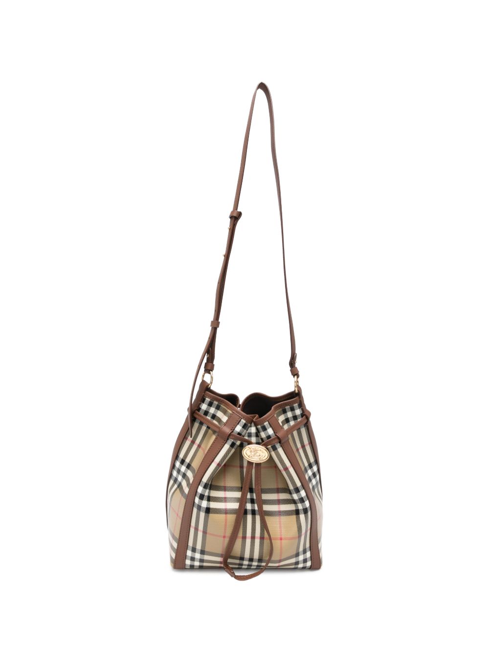 Burberry Women Small Drawstring Bucket Bag BURBERRY
