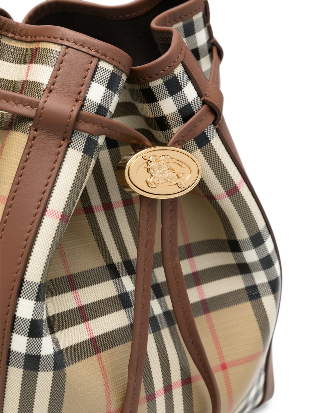 Burberry Women Small Drawstring Bucket Bag BURBERRY