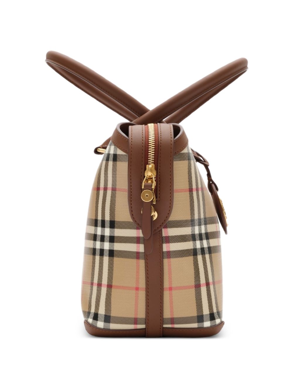 Burberry Women Checked Small Tote Bag BURBERRY