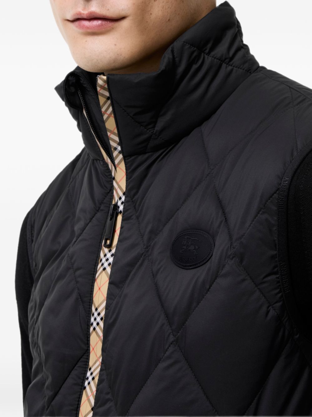 Burberry Men Acresford Quilted Down Vest BURBERRY