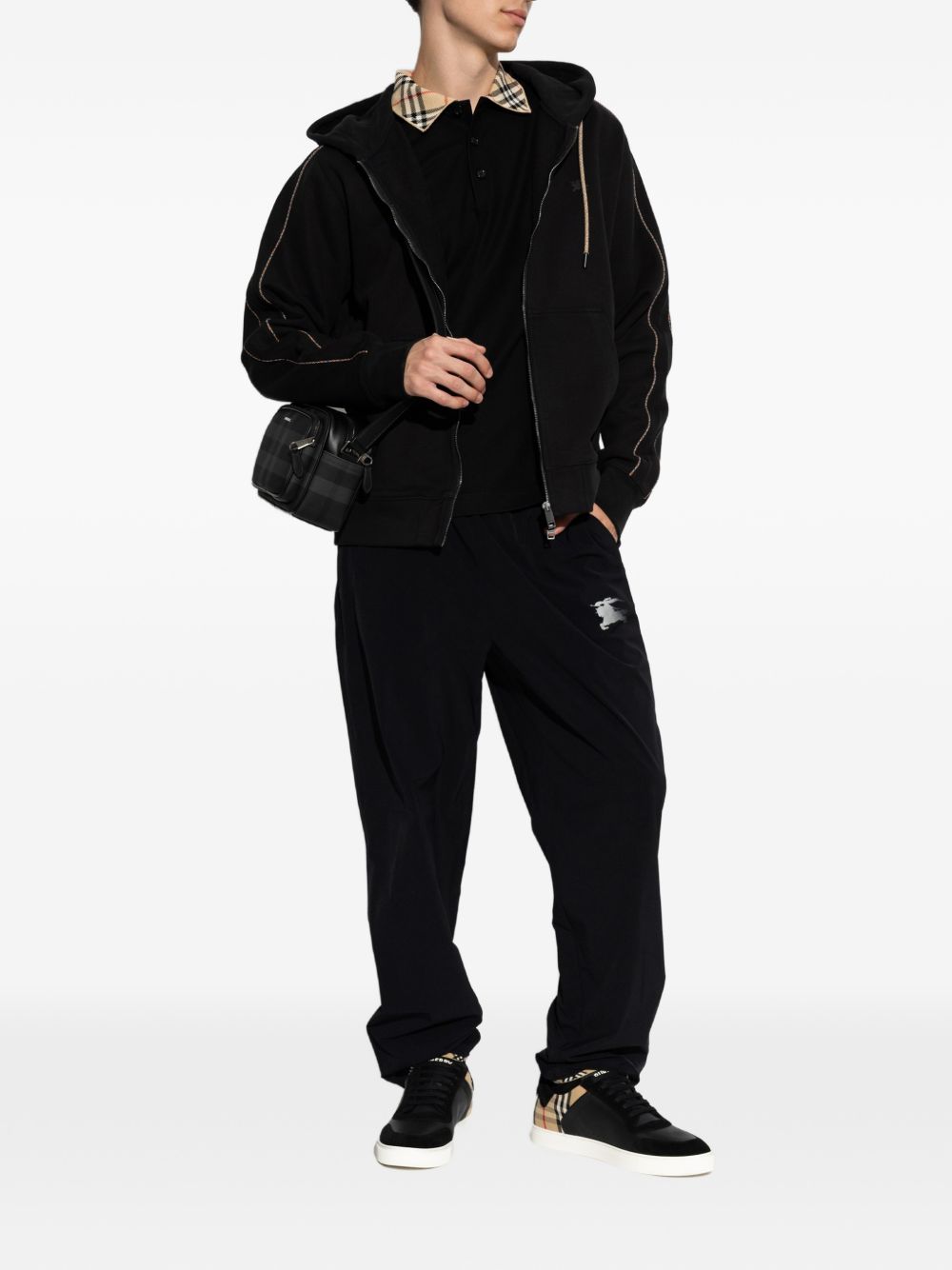 Burberry Men Scott Cotton Hoodie BURBERRY