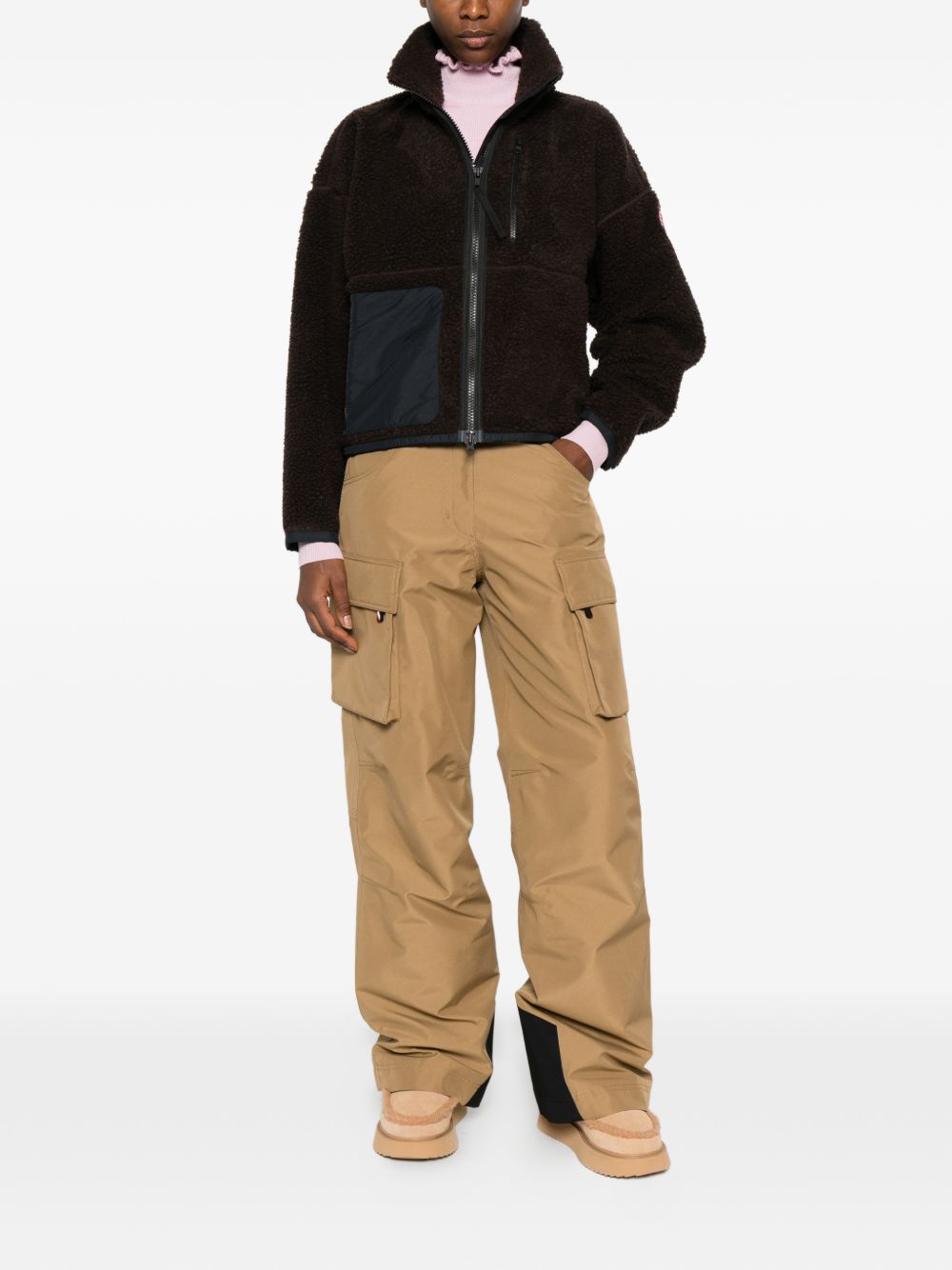 Canada Goose Women Fleece Wool Jacket CANADA GOOSE