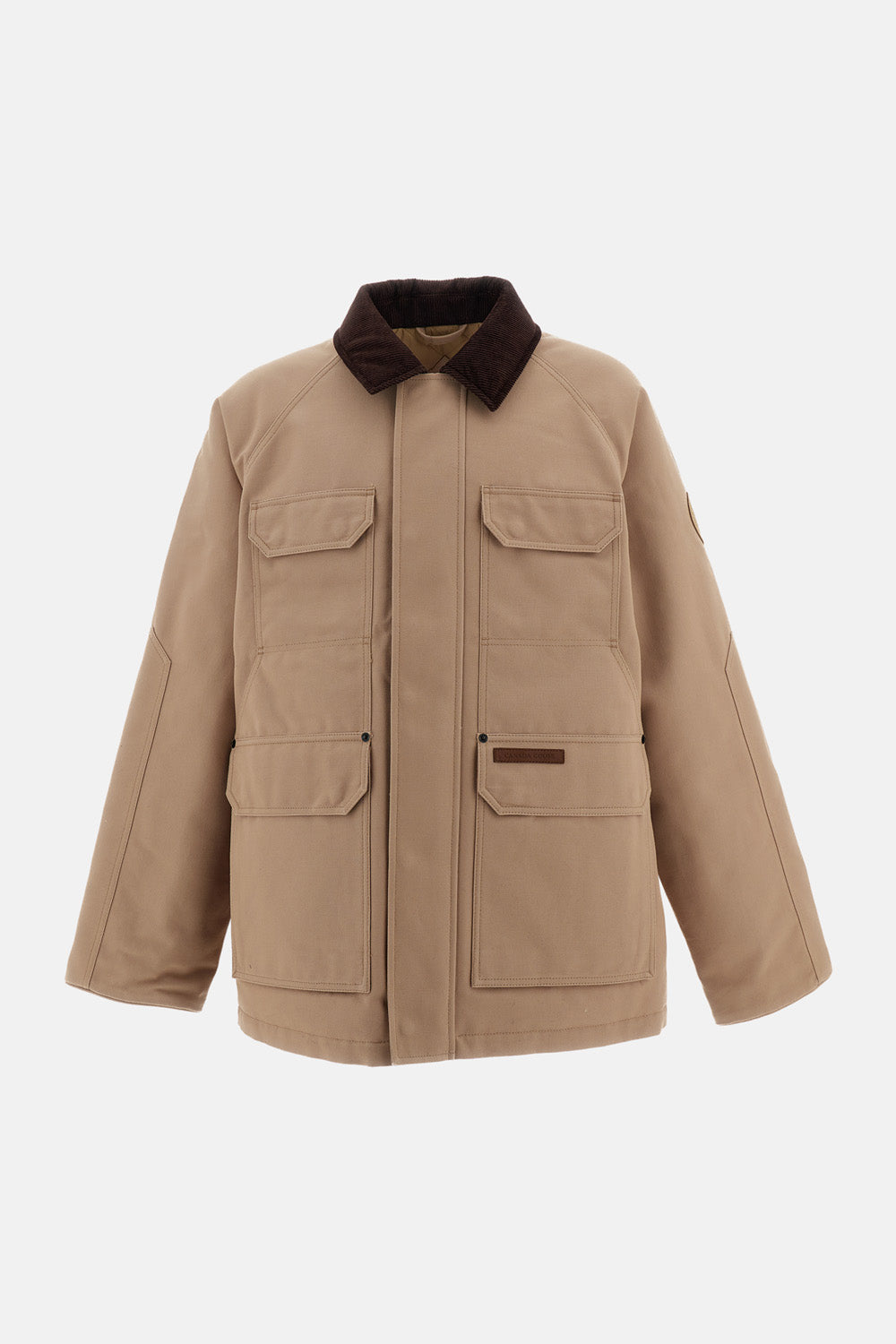 Canada Goose Men Garrison Padded Cotton Canvas Jacket CANADA GOOSE