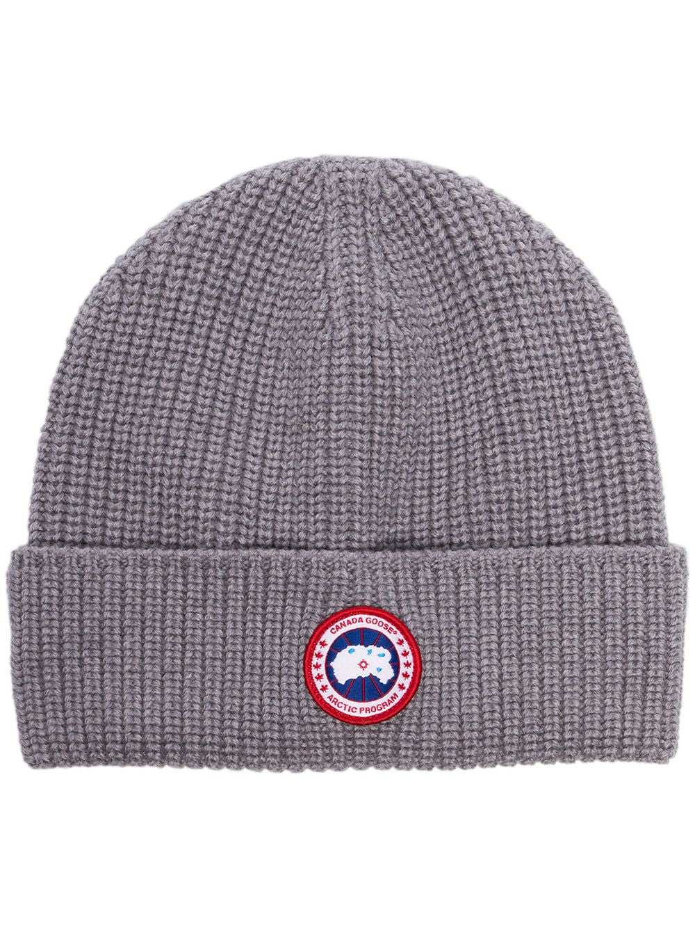 Canada Goose Men Logo Wool Beanie CANADA GOOSE