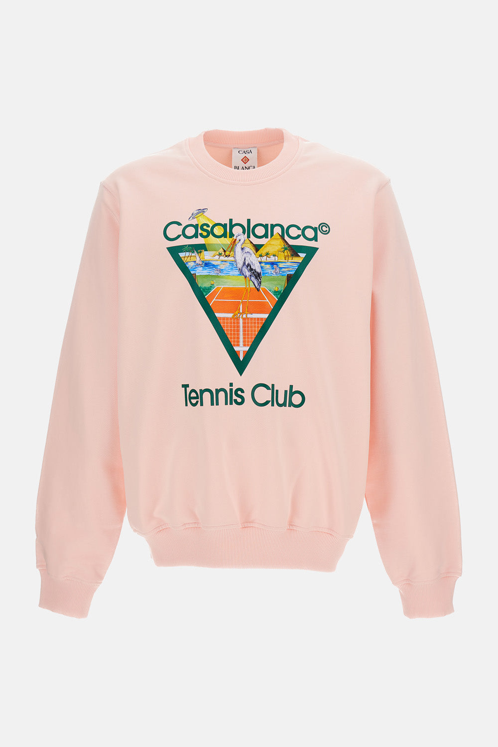 Casablanca Men Tennis Club Icon Printed Classic Sweatshirt CASABLANCA