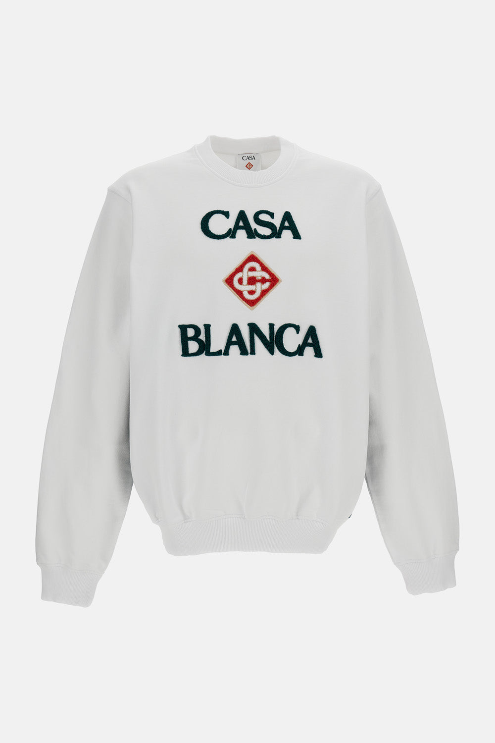 Casablanca Men Boucle Embroidered Classic Sweatshirt CASABLANCA