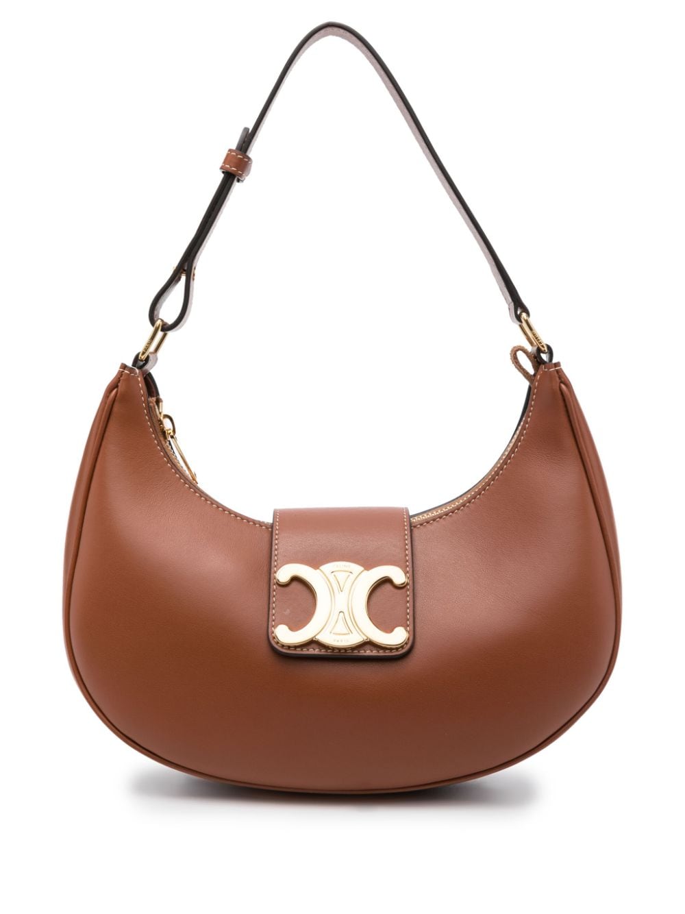 Celine Women Ava Medium Leather Shoulder Bag