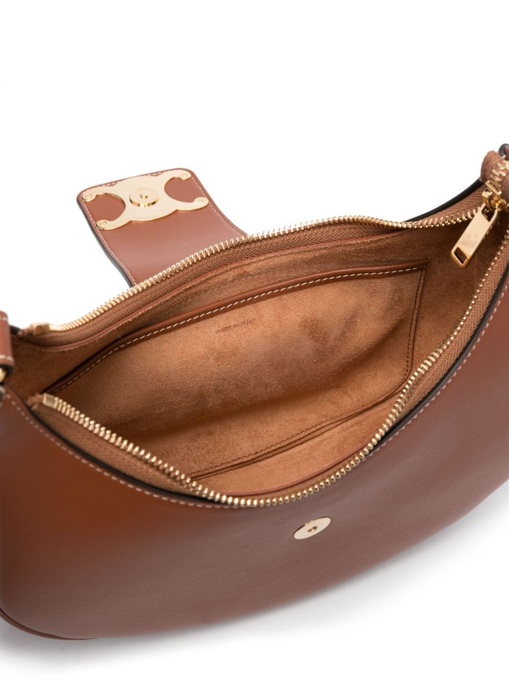Celine Women Ava Medium Leather Shoulder Bag