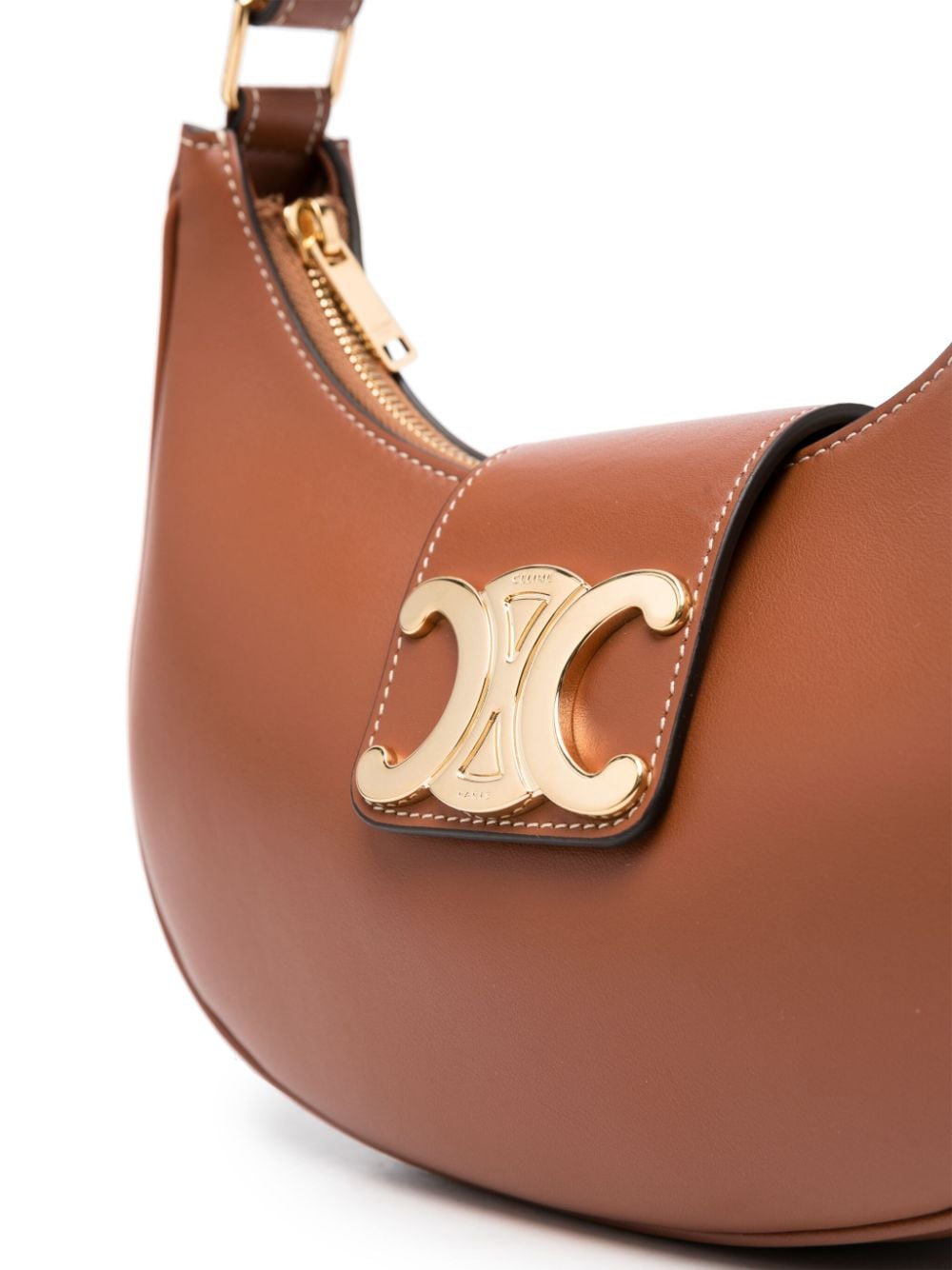Celine Women Ava Medium Leather Shoulder Bag