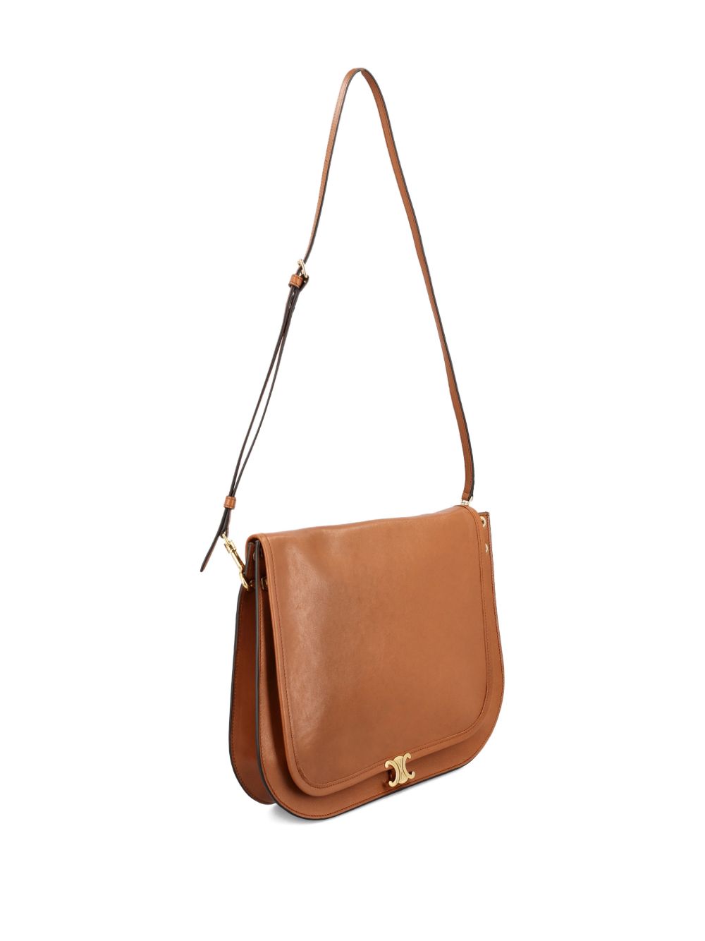 Celine Women Triomphe Leather Shoulder Bag CELINE