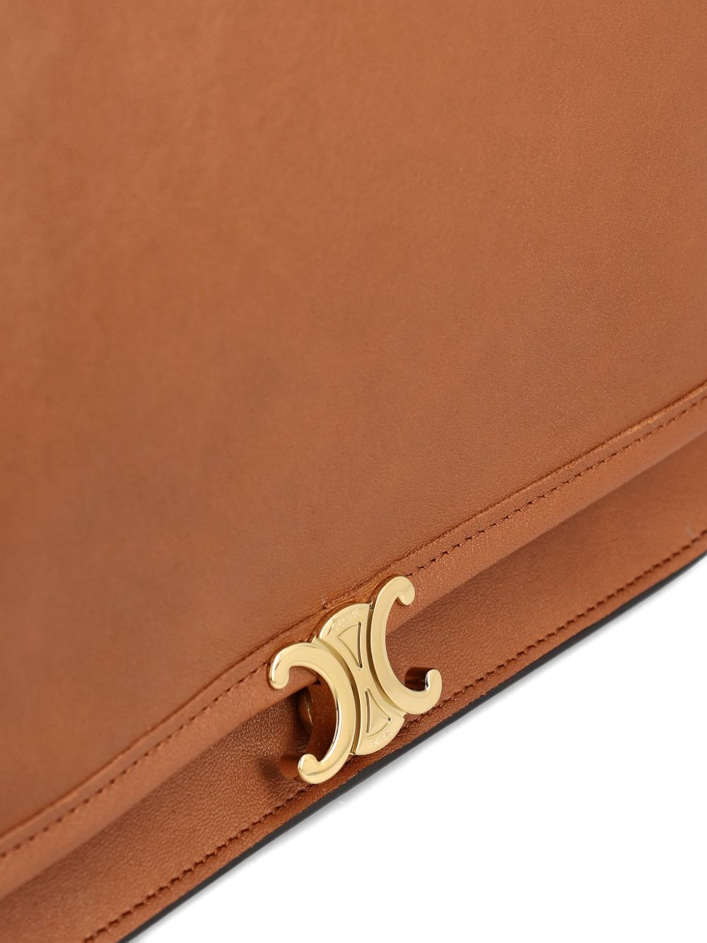 Celine Women Triomphe Leather Shoulder Bag CELINE