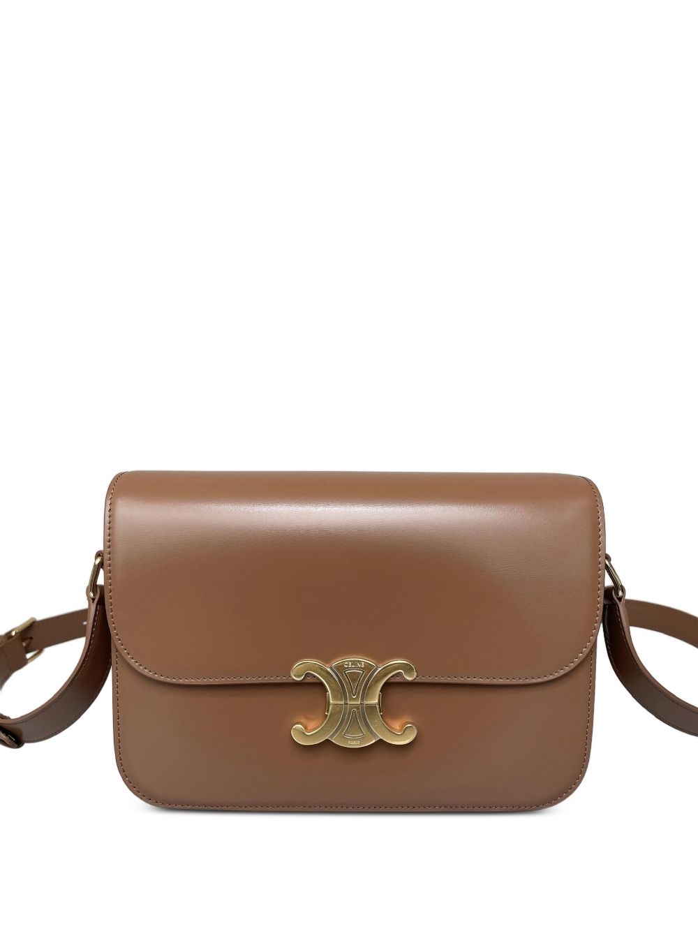 Celine Women Classique Leather Crossbody Bag CELINE