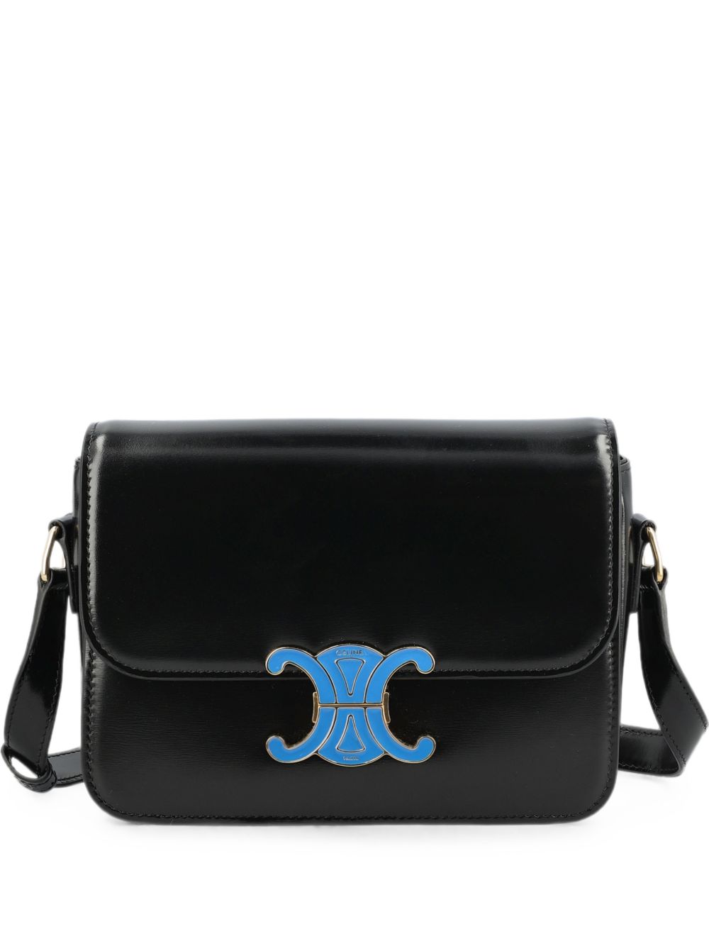 Celine Women Triomphe Teen Leather Shoulder Bag
