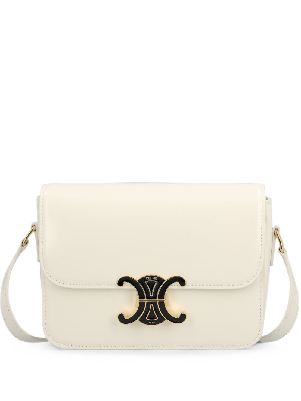 Celine Women Triomphe Teen Leather Shoulder Bag