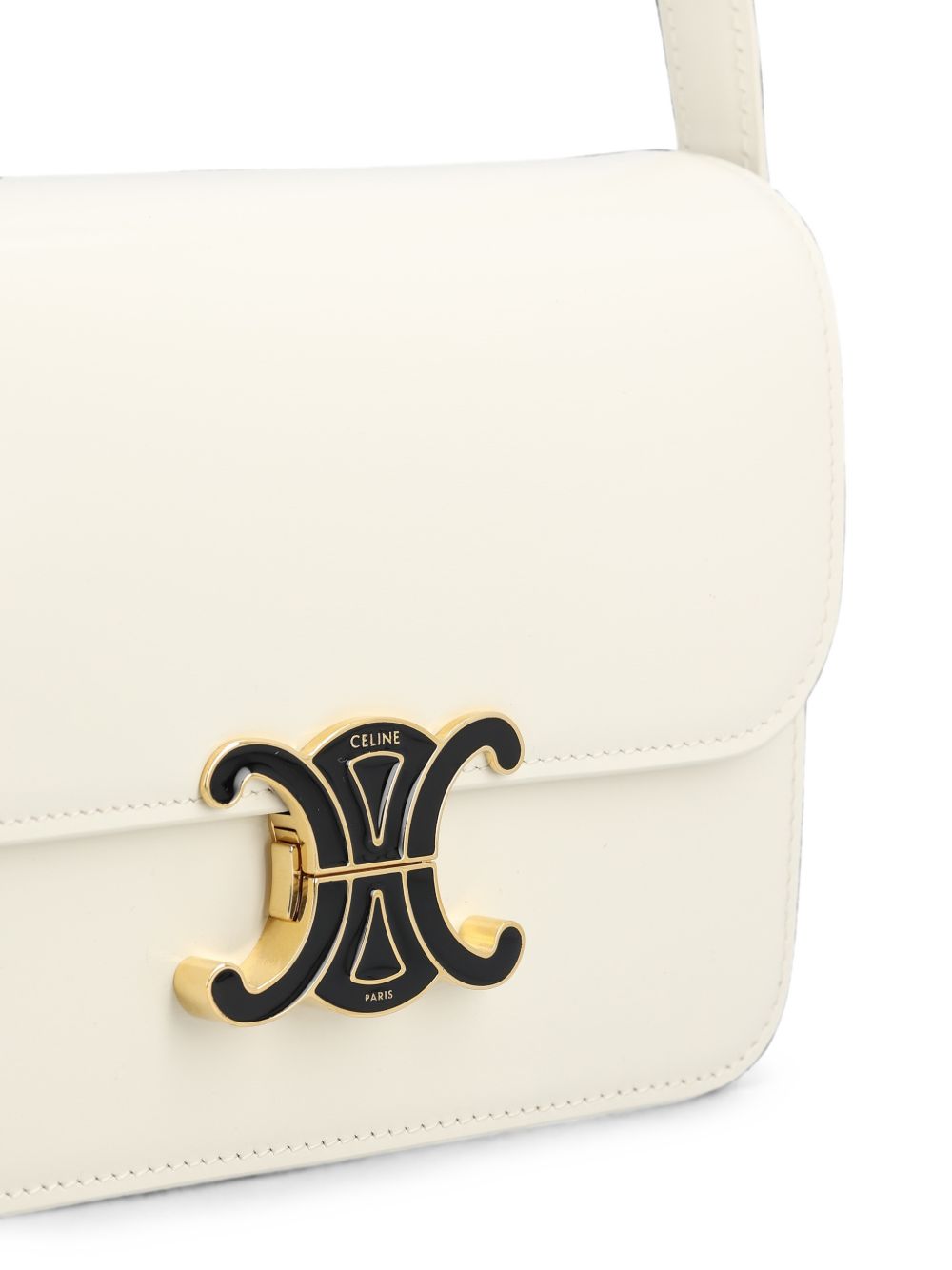 Celine Women Triomphe Teen Leather Shoulder Bag