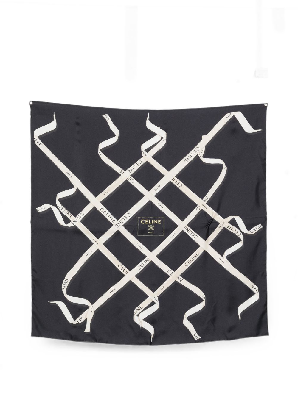 Celine Women Printed Silk Foulard CELINE