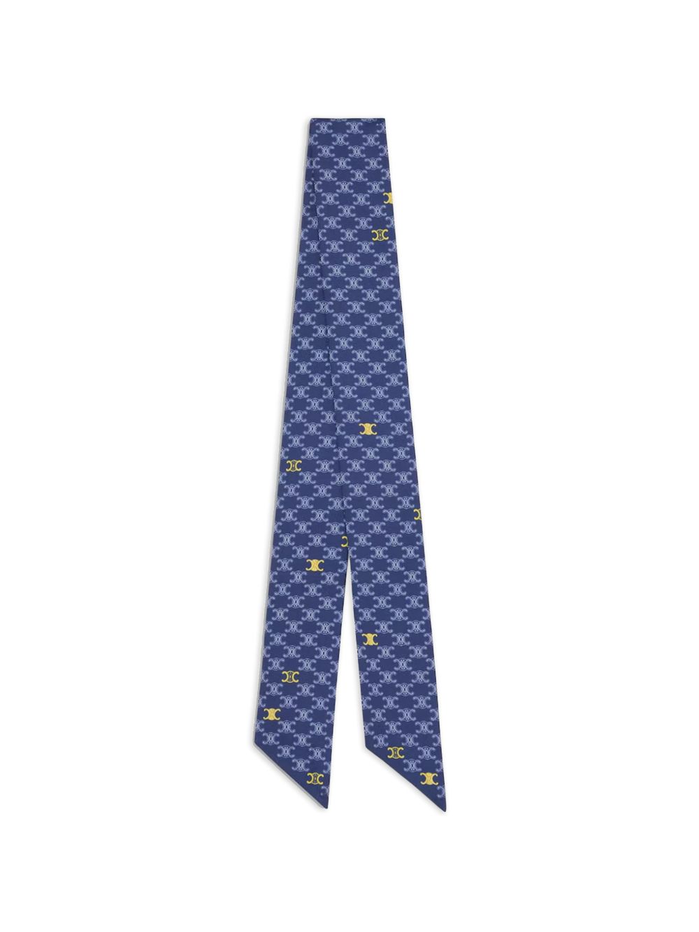 Celine Women Printed Silk Lavalliere CELINE