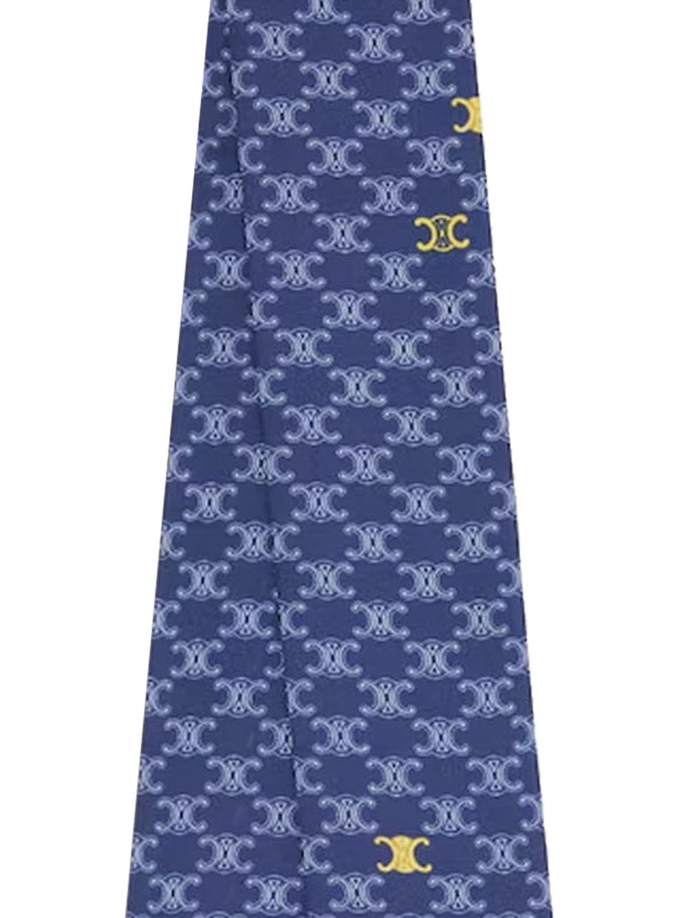 Celine Women Printed Silk Lavalliere CELINE