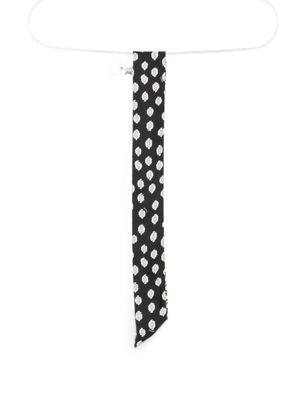 Celine Women Printed Silk Lavalliere CELINE
