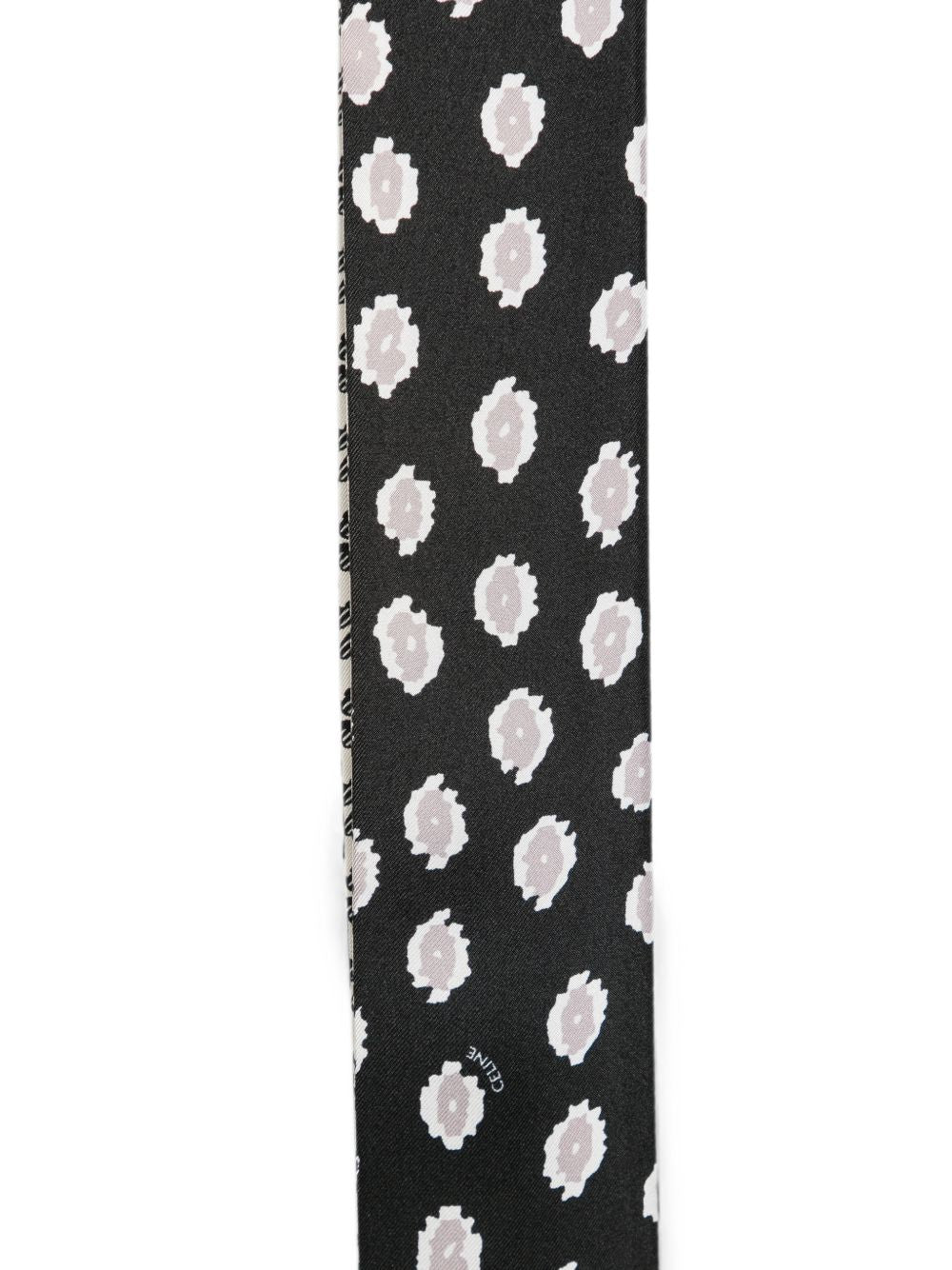 Celine Women Printed Silk Lavalliere CELINE